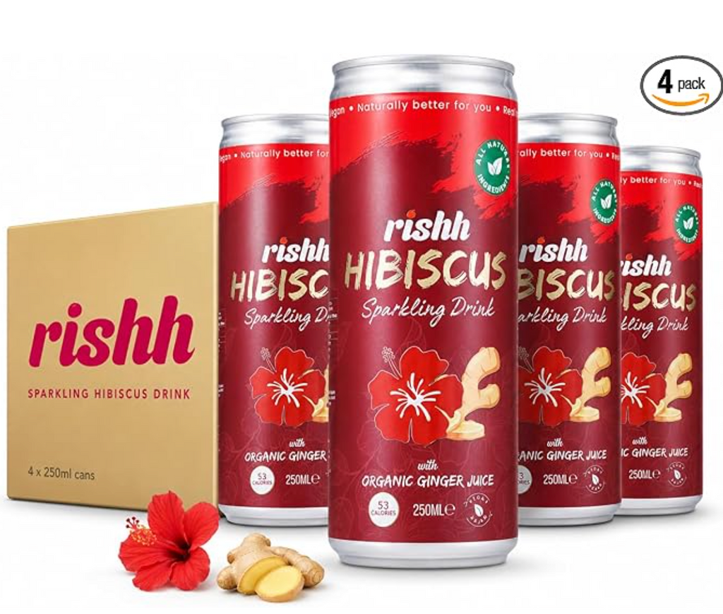Sparkling Hibiscus energy drink
